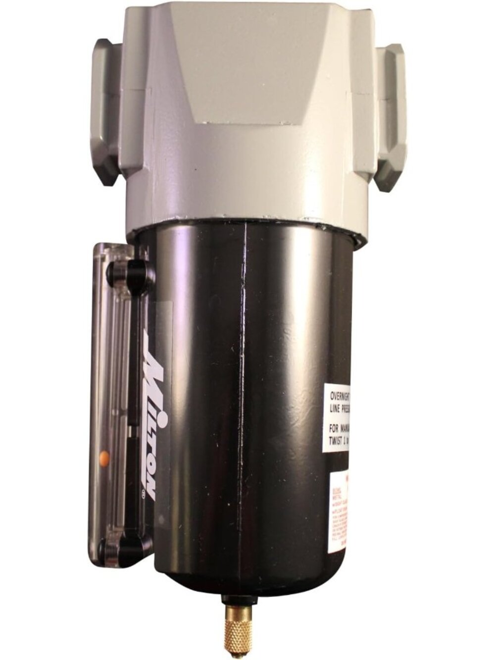 3/4" NPT Metal FRL Micro Filter with 10 oz Bowl - Durable Air Compressor